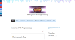 Desktop Screenshot of memphiswebprogramming.com