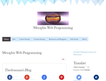 Tablet Screenshot of memphiswebprogramming.com